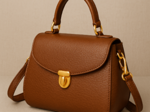 Bolso Exclusivo "Oro & Cuero"