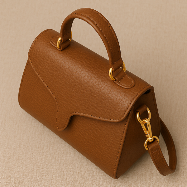 Bolso Exclusivo "Oro & Cuero" - Imagen 2